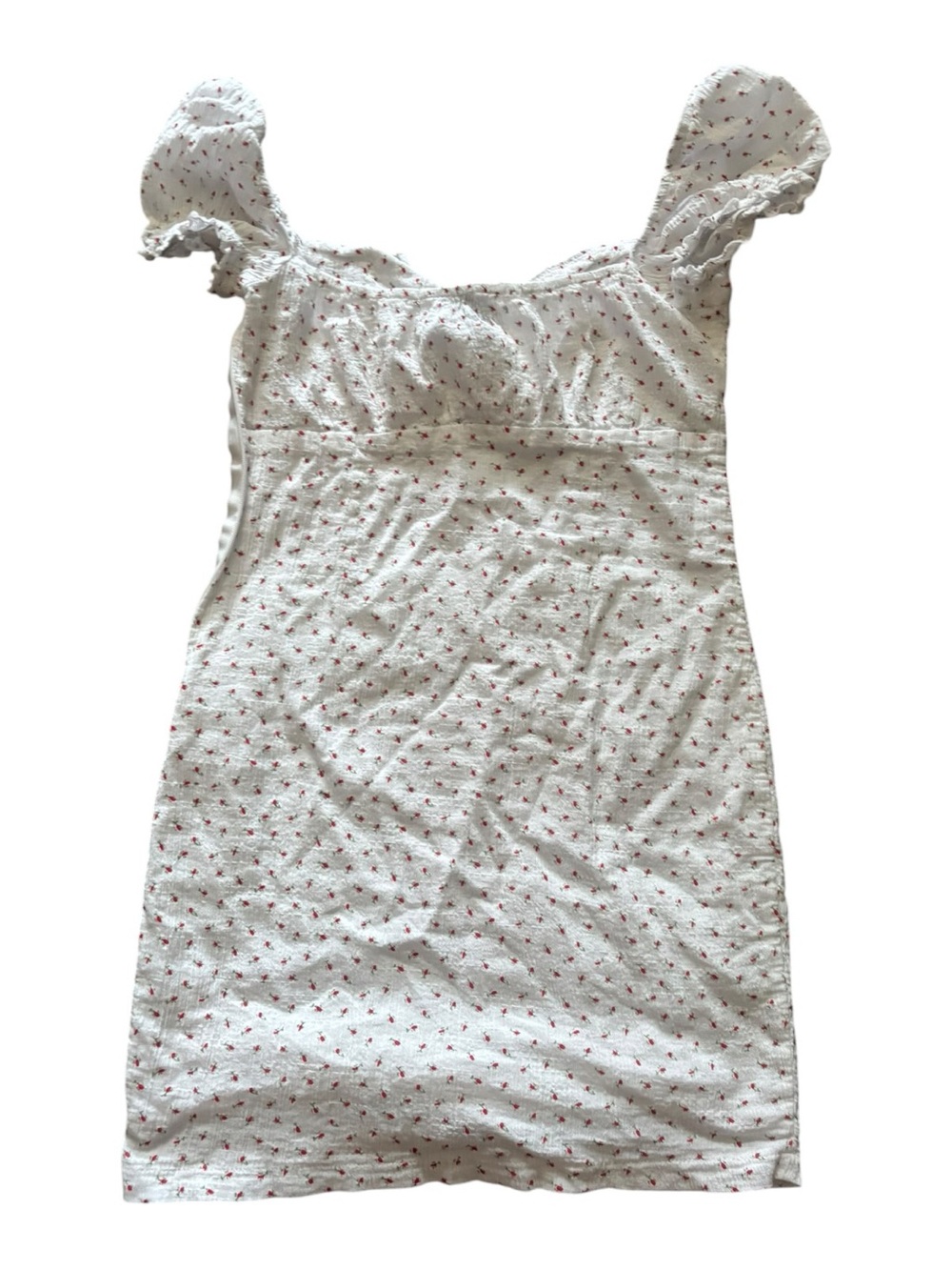 Princess Polly Natalina White Mini Dress Size Four (4) - Picture 5 of 9
